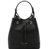 Beuteltasche aus Leder