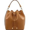 Beuteltasche aus Leder