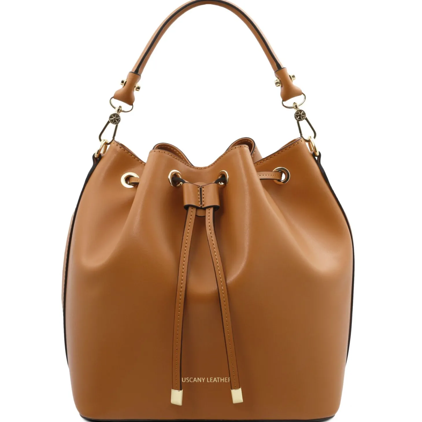 Beuteltasche aus Leder