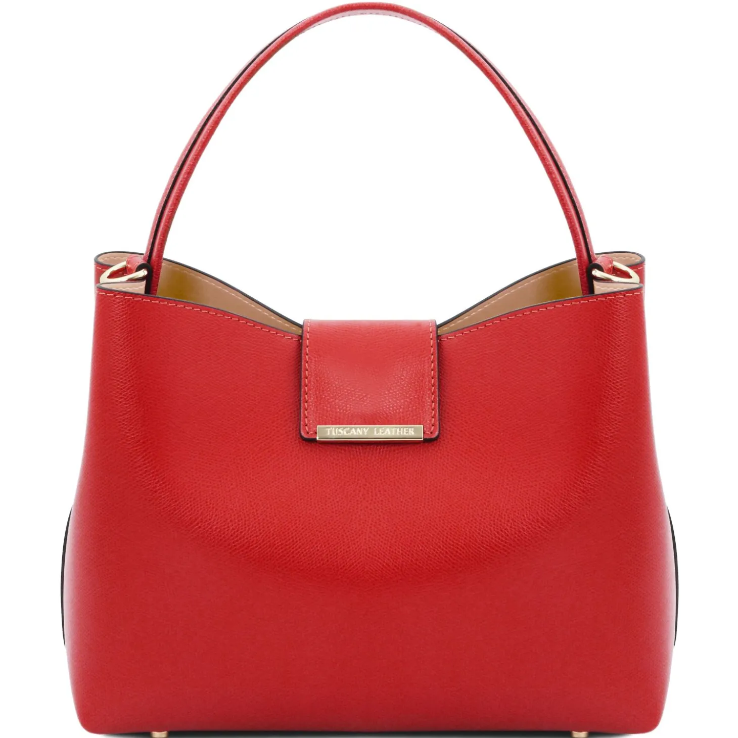 Beuteltasche aus Leder