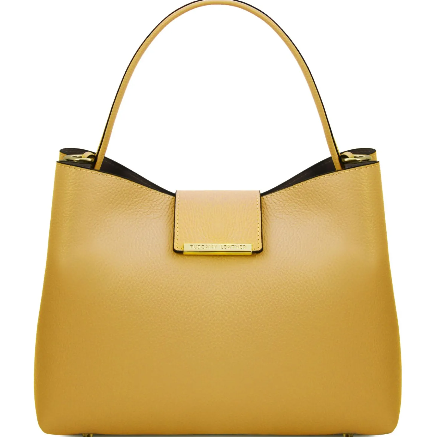 Beuteltasche aus Leder