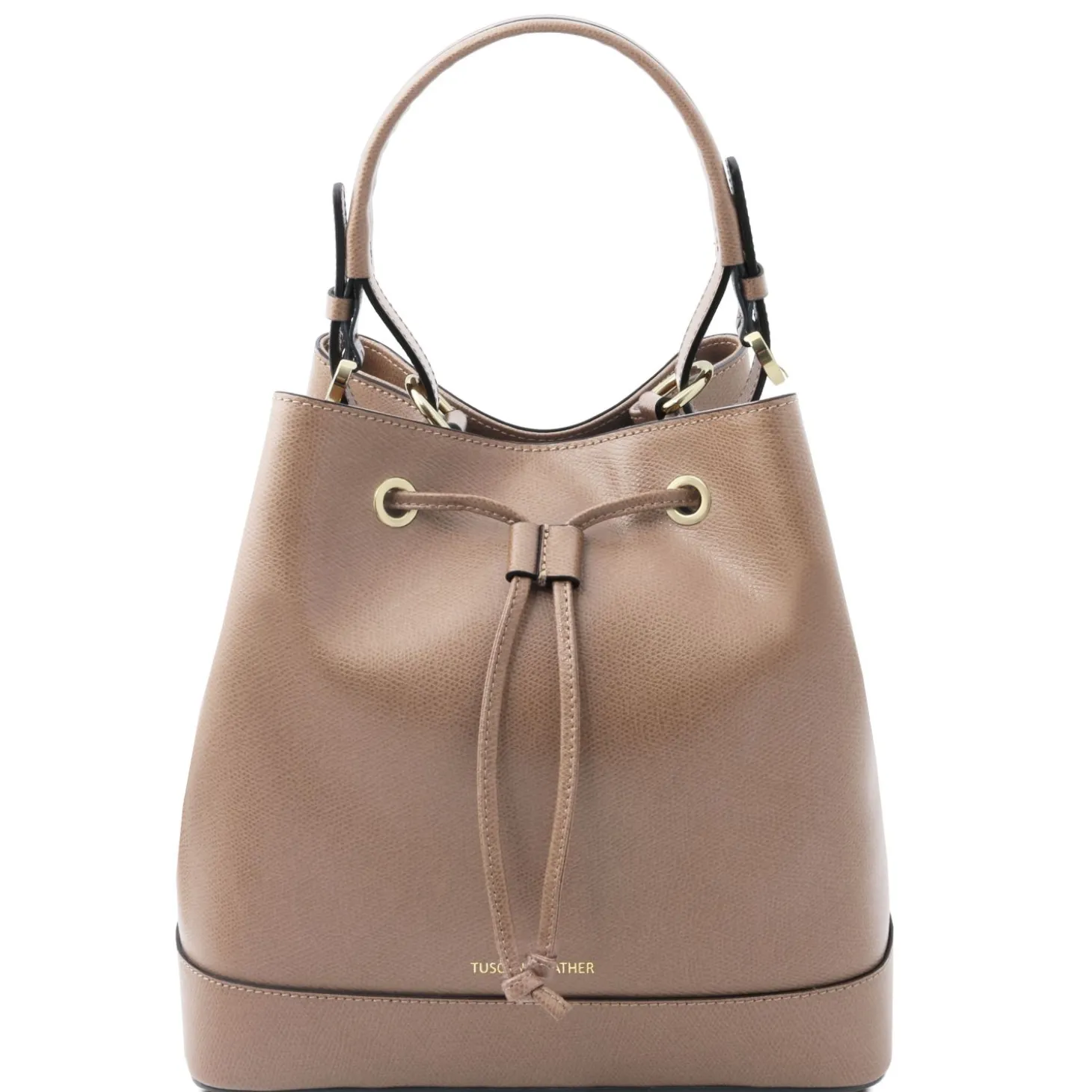 Beuteltasche aus Leder