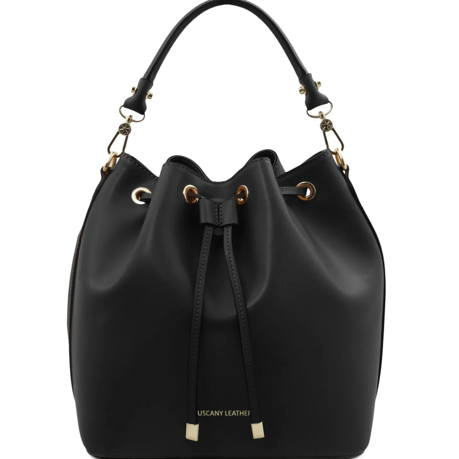 Beuteltasche aus Leder