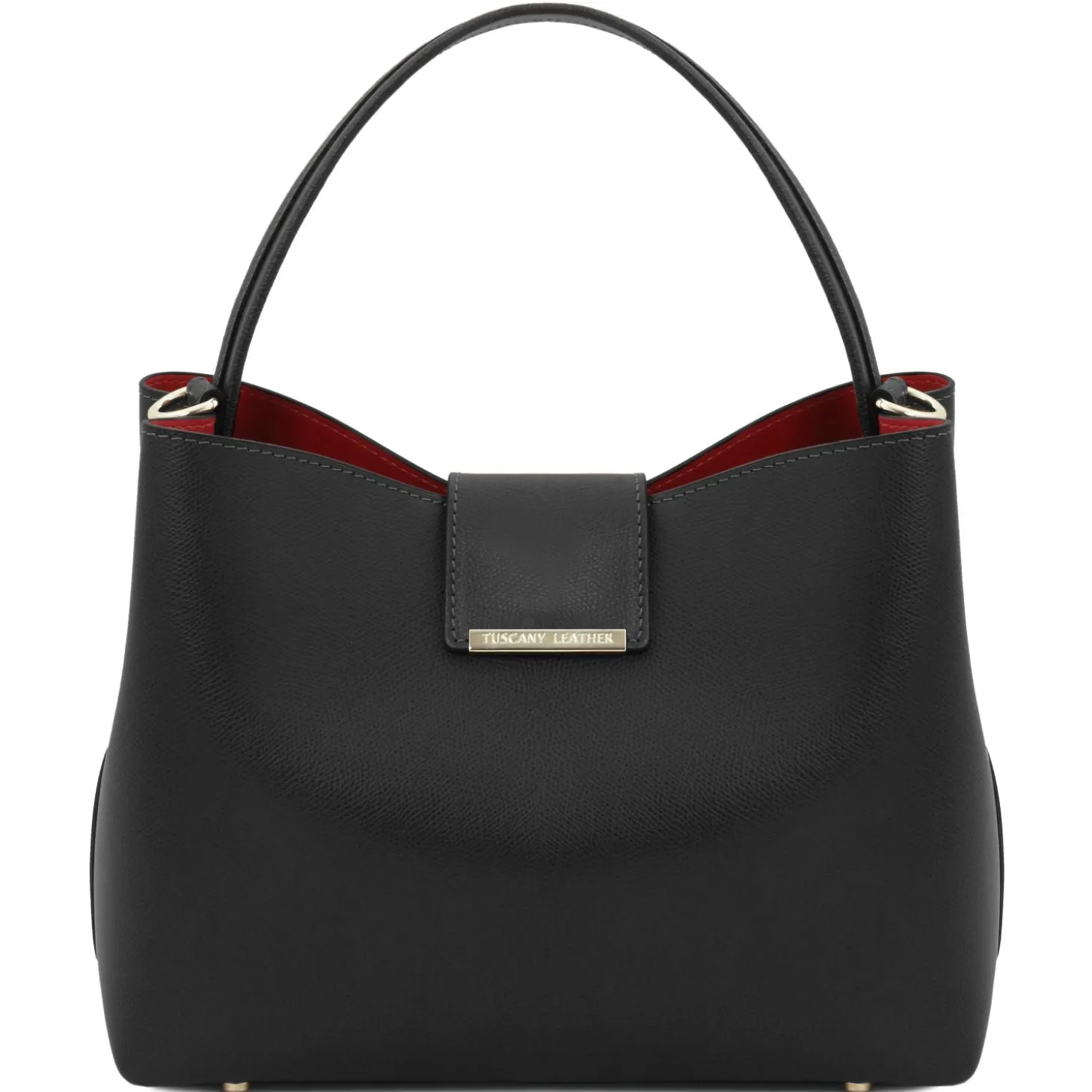 Beuteltasche aus Leder