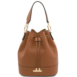 Beuteltasche aus Leder
