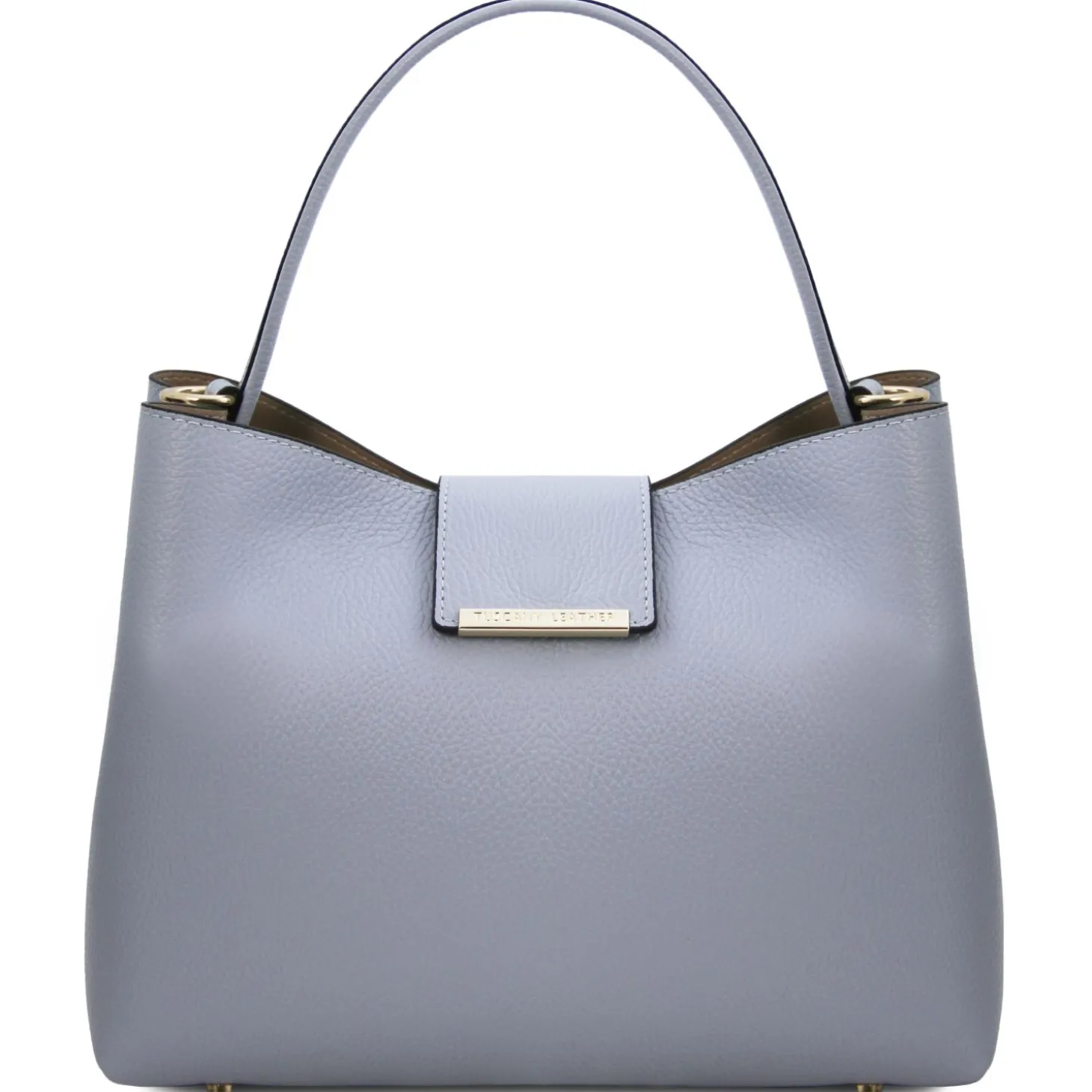 Beuteltasche aus Leder