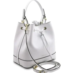 Beuteltasche aus Leder