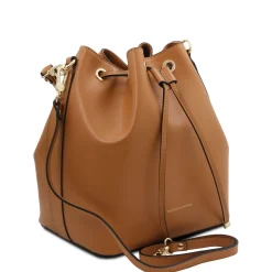 Beuteltasche aus Leder
