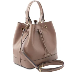 Beuteltasche aus Leder