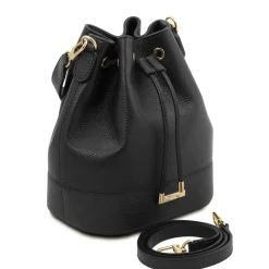 Beuteltasche aus Leder