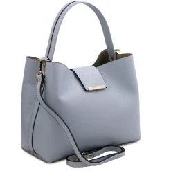 Beuteltasche aus Leder