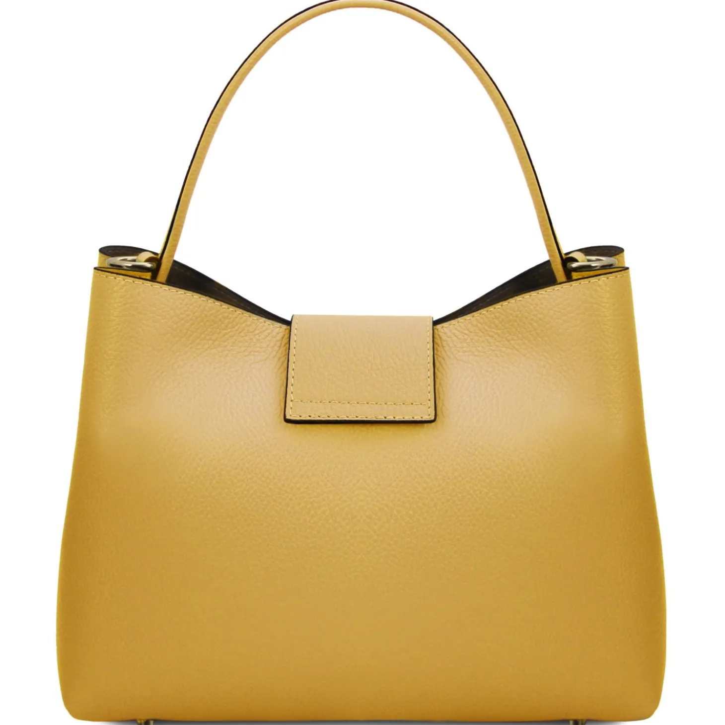Beuteltasche aus Leder