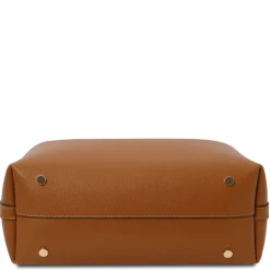 Beuteltasche aus Leder