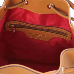 Beuteltasche aus Leder