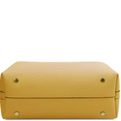 Beuteltasche aus Leder