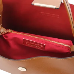 Beuteltasche aus Leder