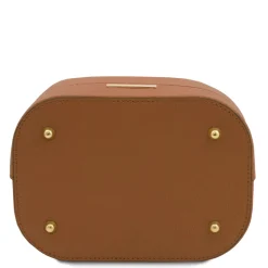 Beuteltasche aus Leder und Exklusive Damenbrieftasche aus Leder mit Rundum-Reißverschluss