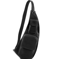 Brusttasche aus Leder