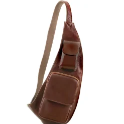 Brusttasche aus Leder