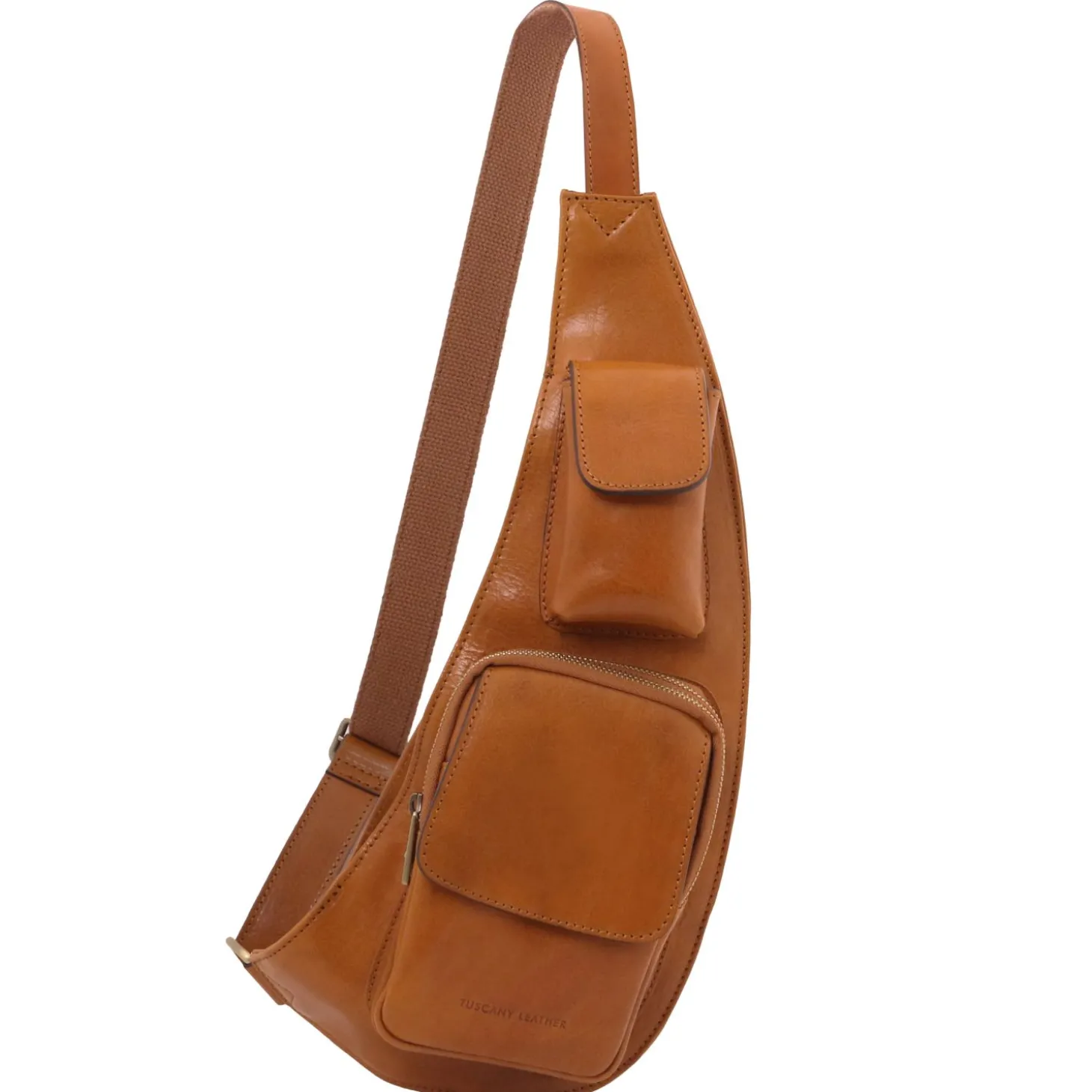 Brusttasche aus Leder