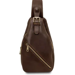 Brusttasche aus Leder