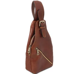 Brusttasche aus Leder