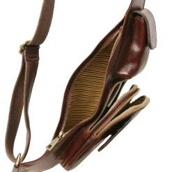 Brusttasche aus Leder
