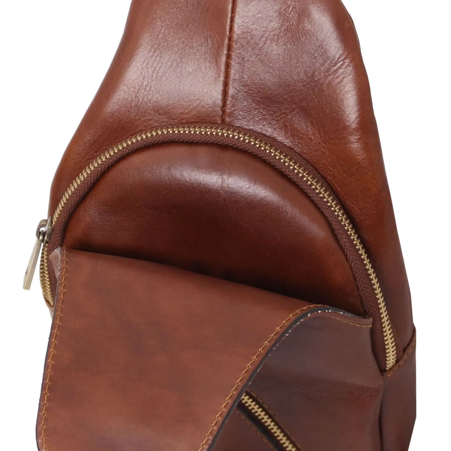 Brusttasche aus Leder