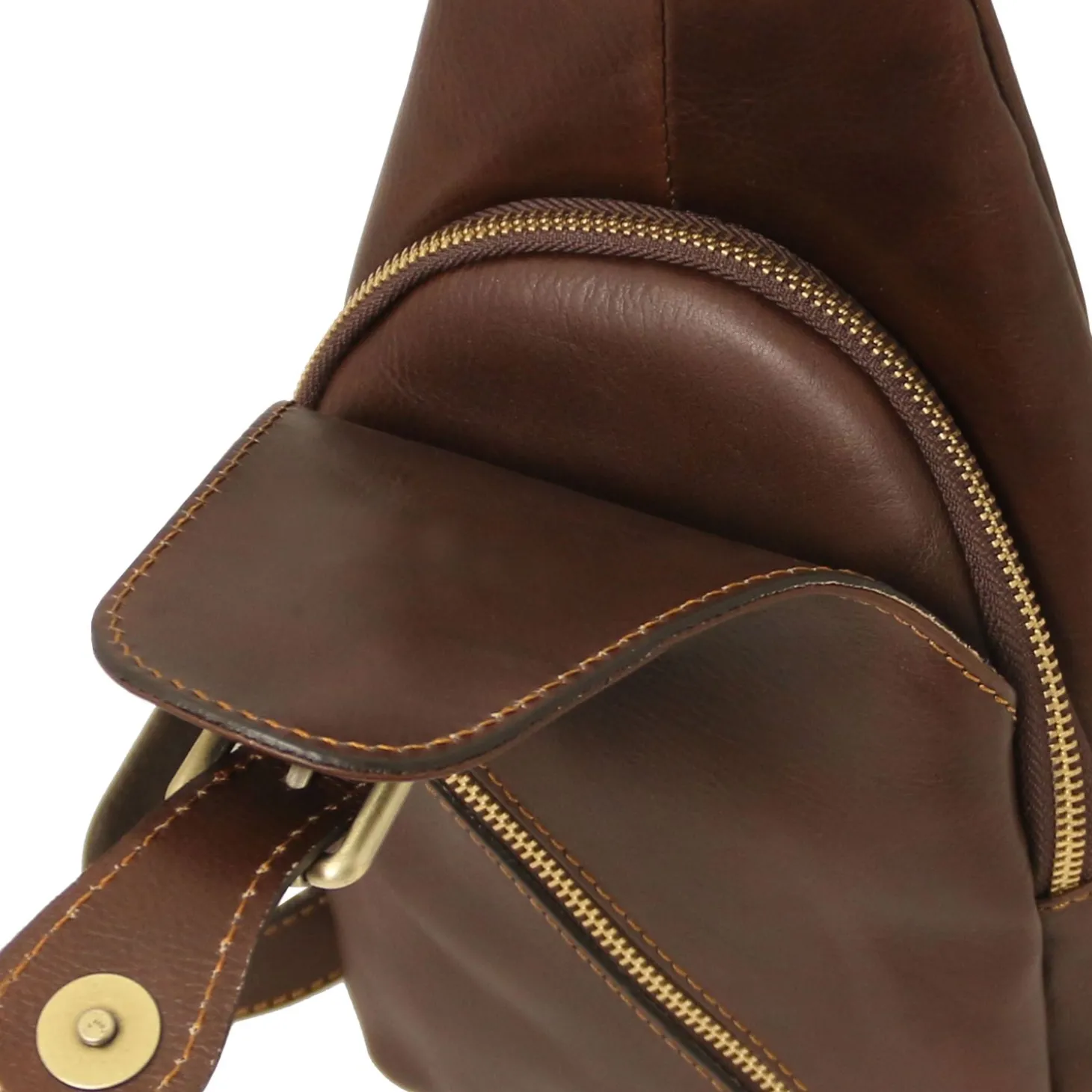 Brusttasche aus Leder