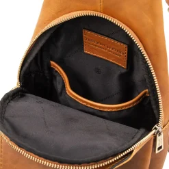 Brusttasche aus Leder