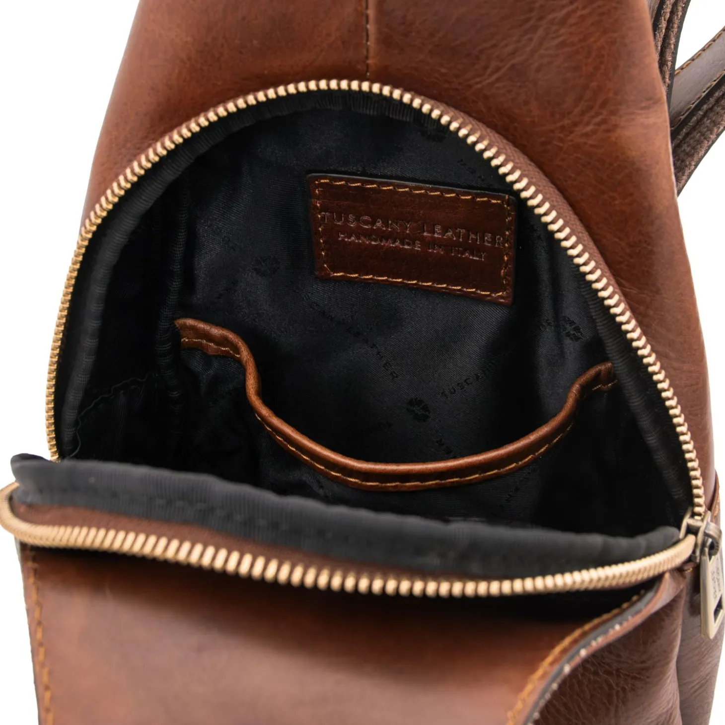 Brusttasche aus Leder