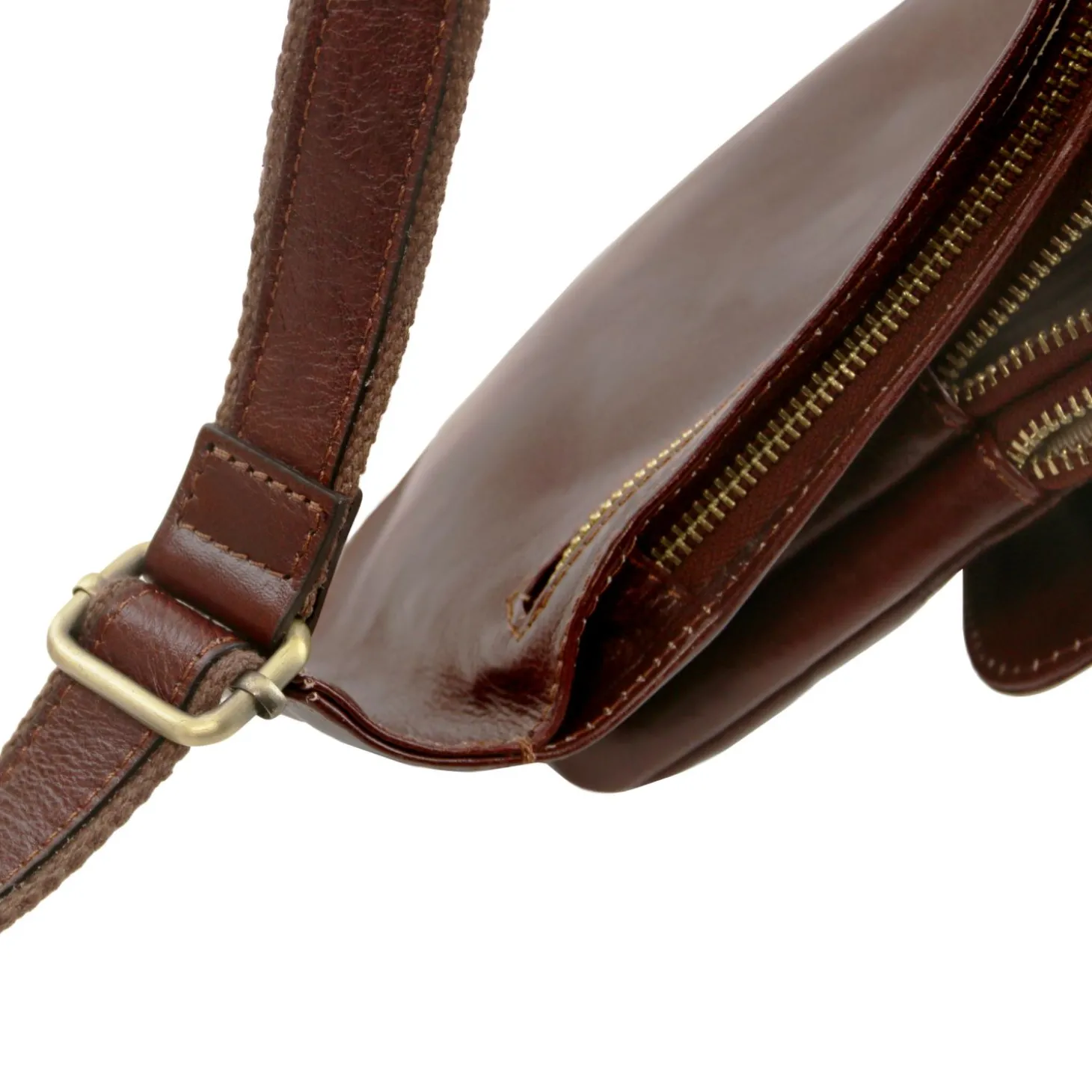 Brusttasche aus Leder