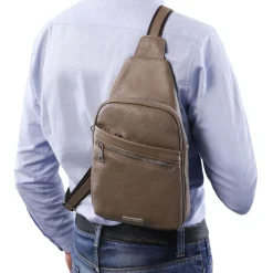 Brusttasche aus Weichem Leder