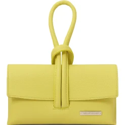 Clutch aus Leder