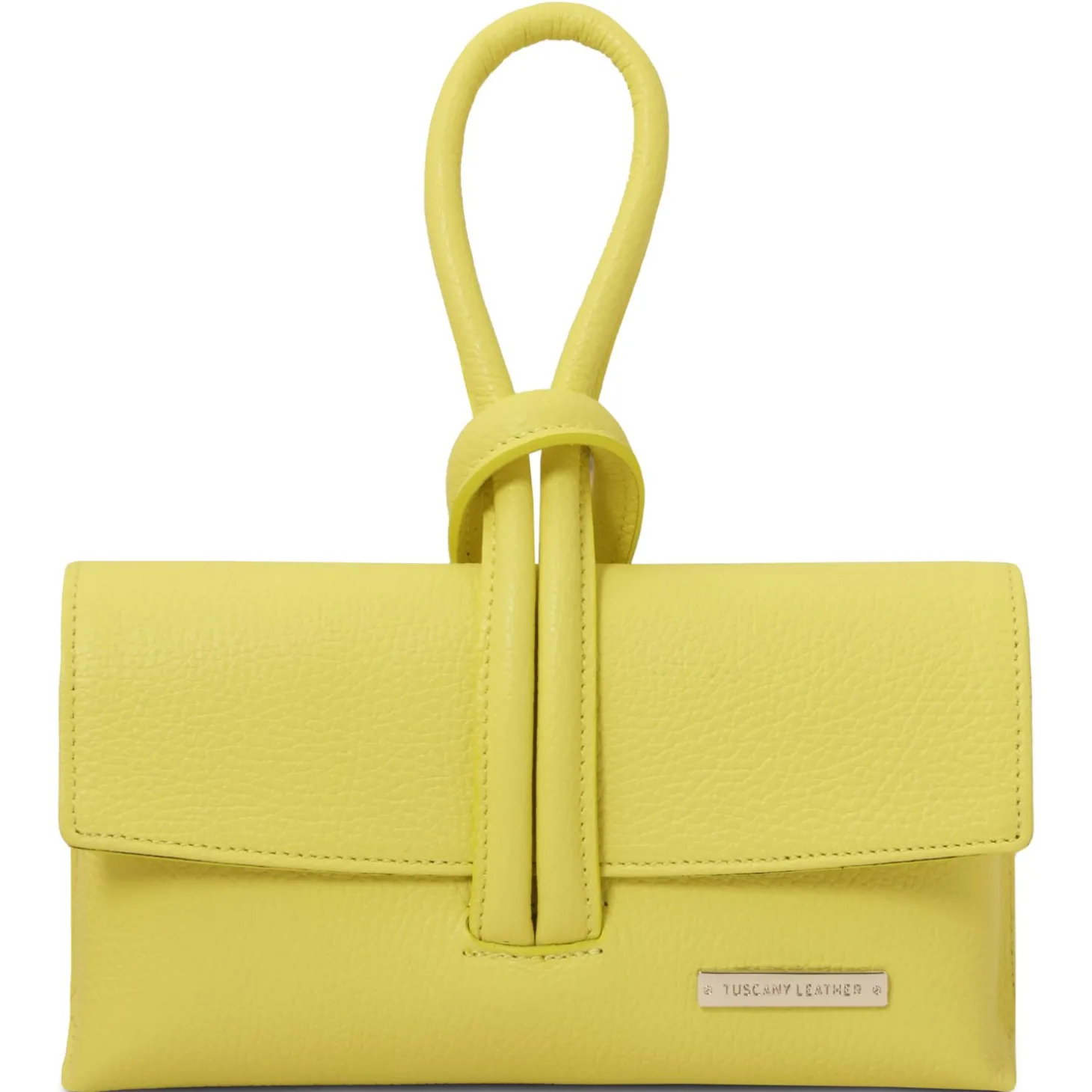 Clutch aus Leder