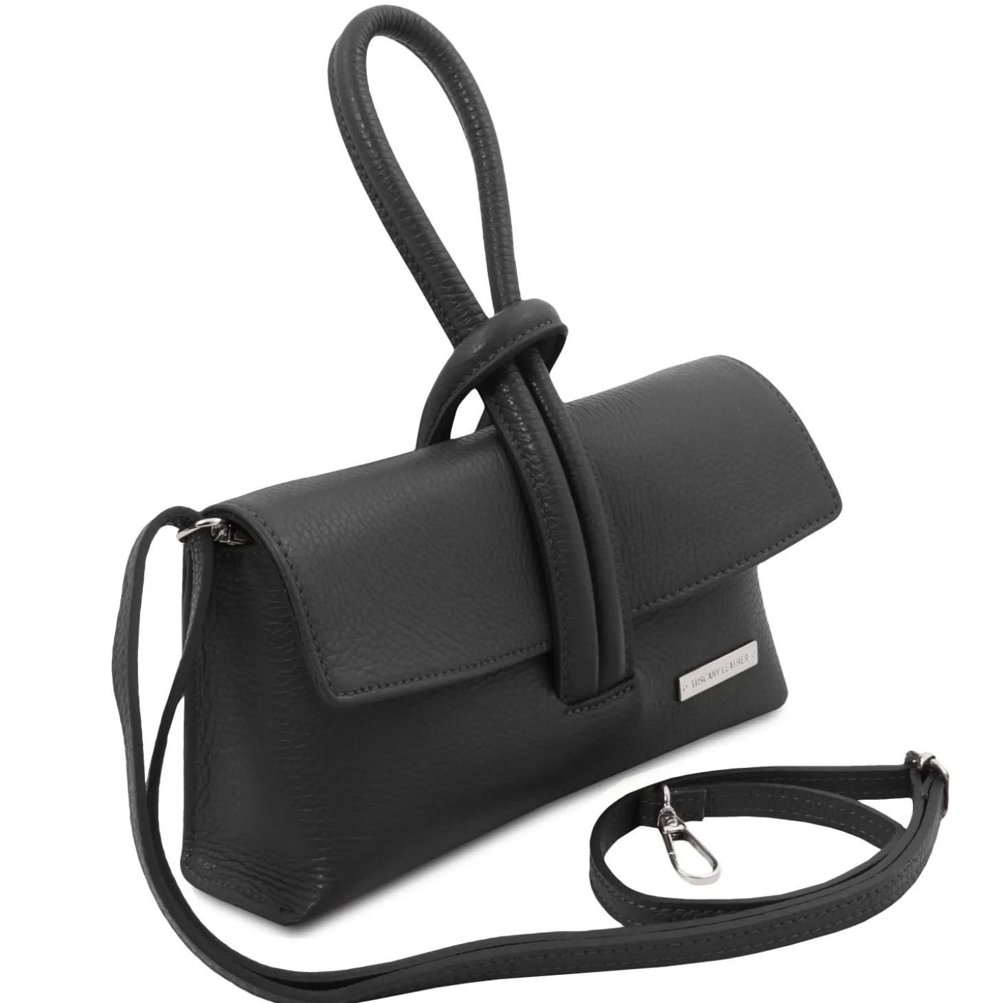 Clutch aus Leder