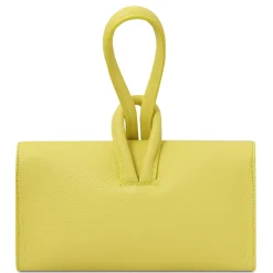 Clutch aus Leder