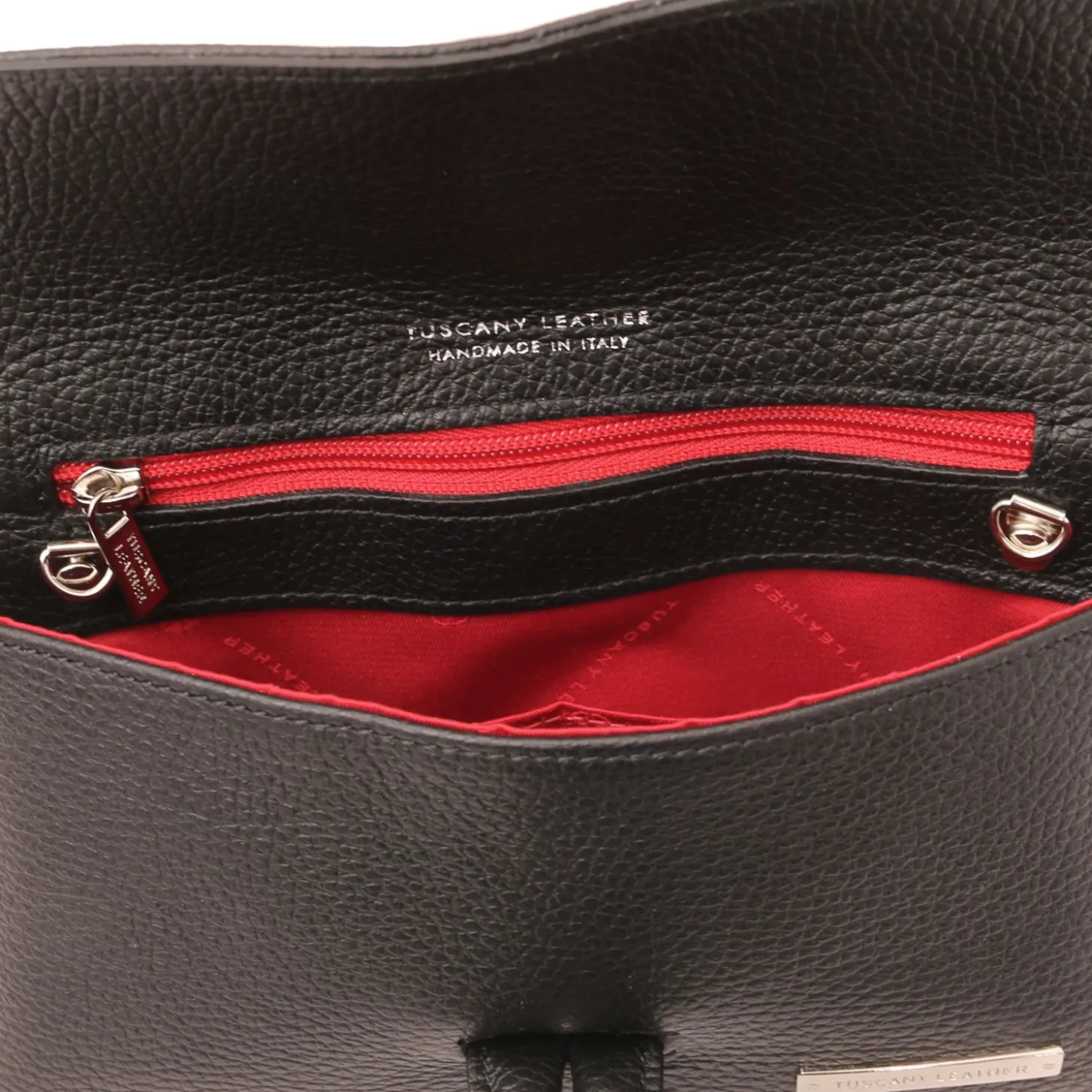 Clutch aus Leder