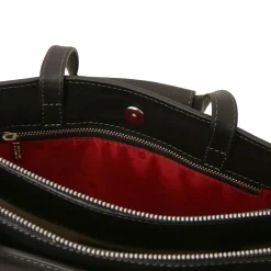 Damen - Aktentasche aus Leder 3 Fächer