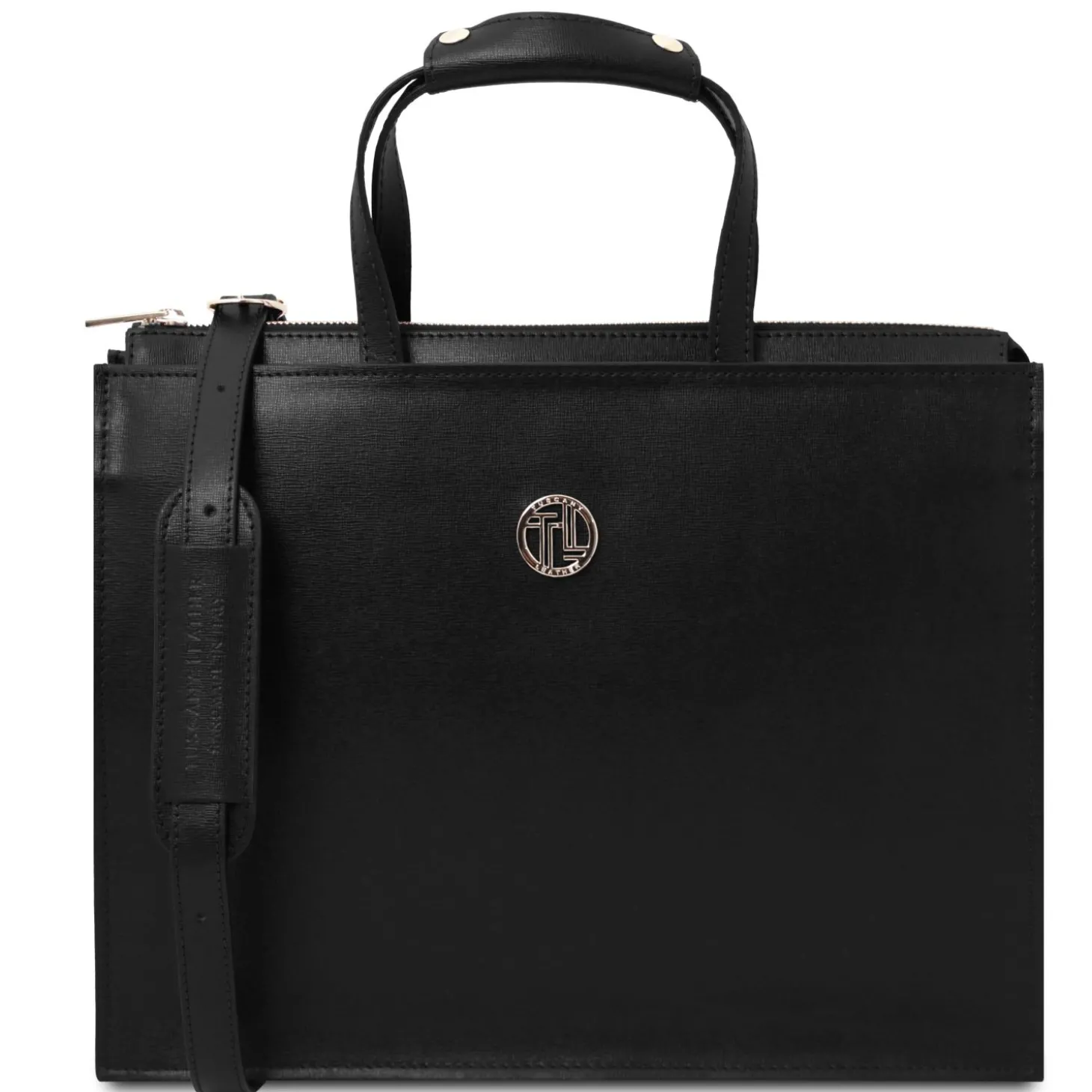 Damen - Aktentasche aus Saffiano Leder 3 Fächer