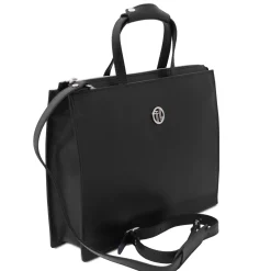 Damen - Aktentasche aus Saffiano Leder 3 Fächer
