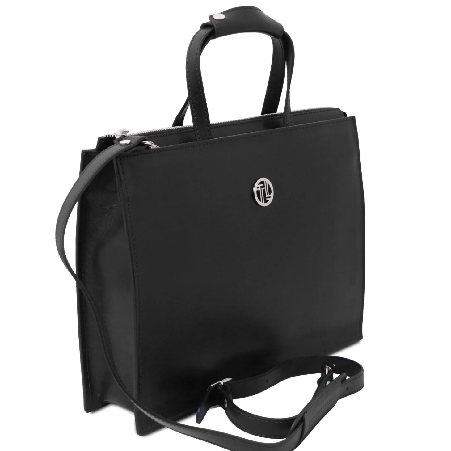 Damen - Aktentasche aus Saffiano Leder 3 Fächer