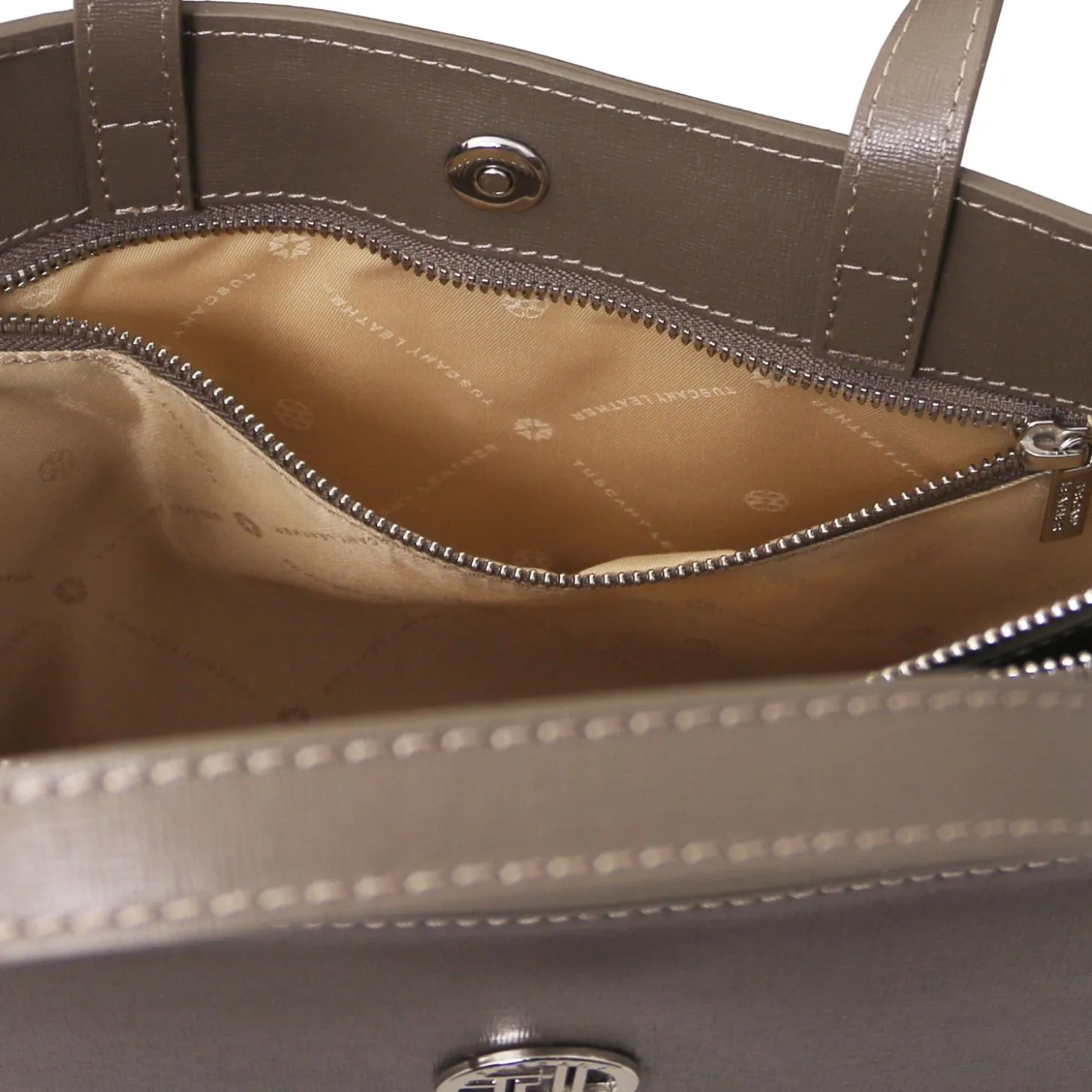 Damen - Aktentasche aus Saffiano Leder 3 Fächer