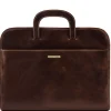 Dokumenten - Tasche aus Leder
