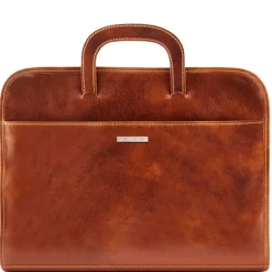 Dokumenten - Tasche aus Leder