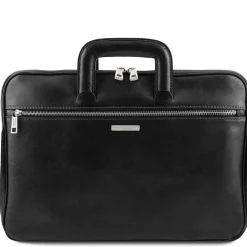 Dokumenten - Tasche aus Leder