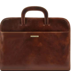 Dokumenten - Tasche aus Leder