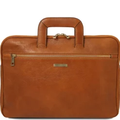 Dokumenten - Tasche aus Leder
