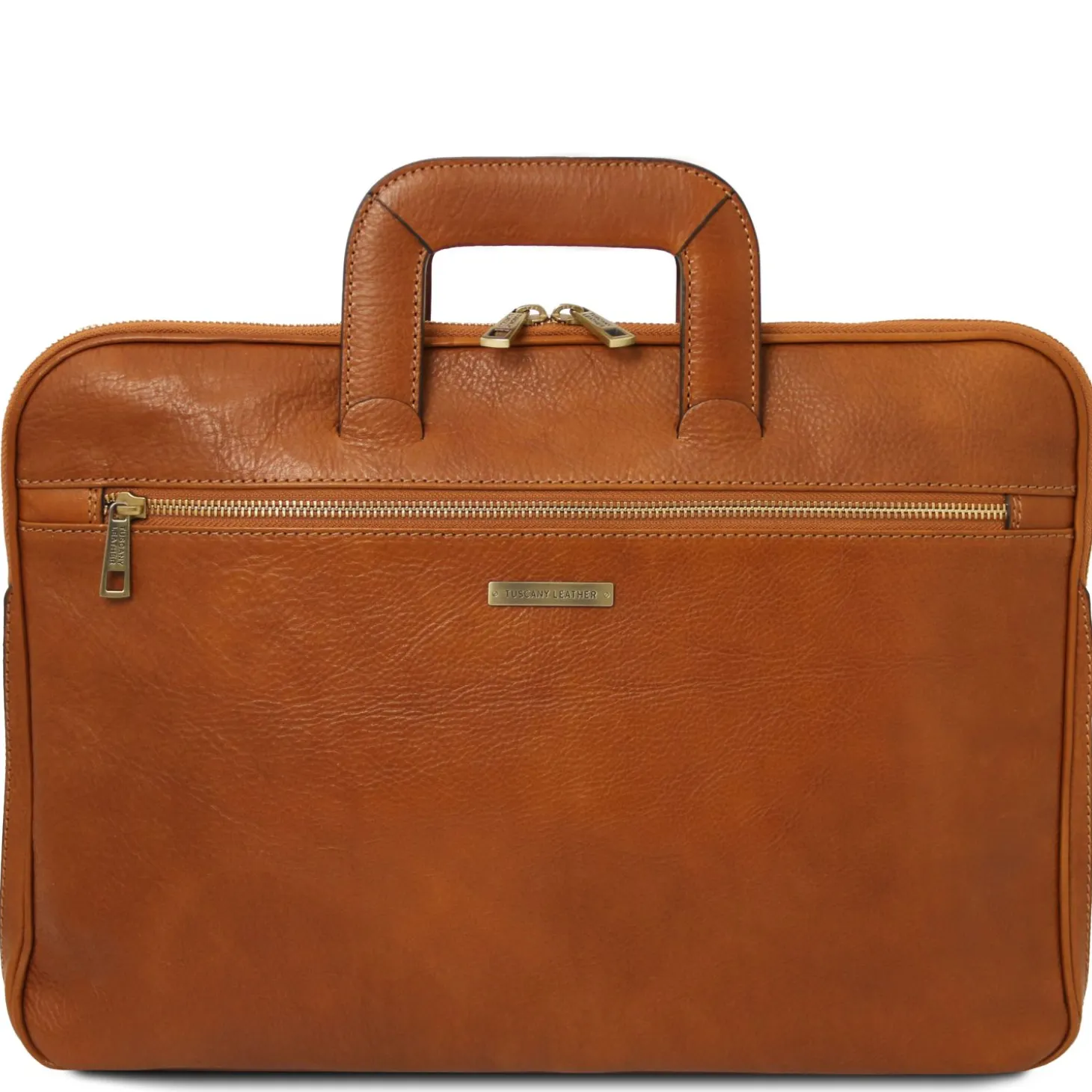 Dokumenten - Tasche aus Leder
