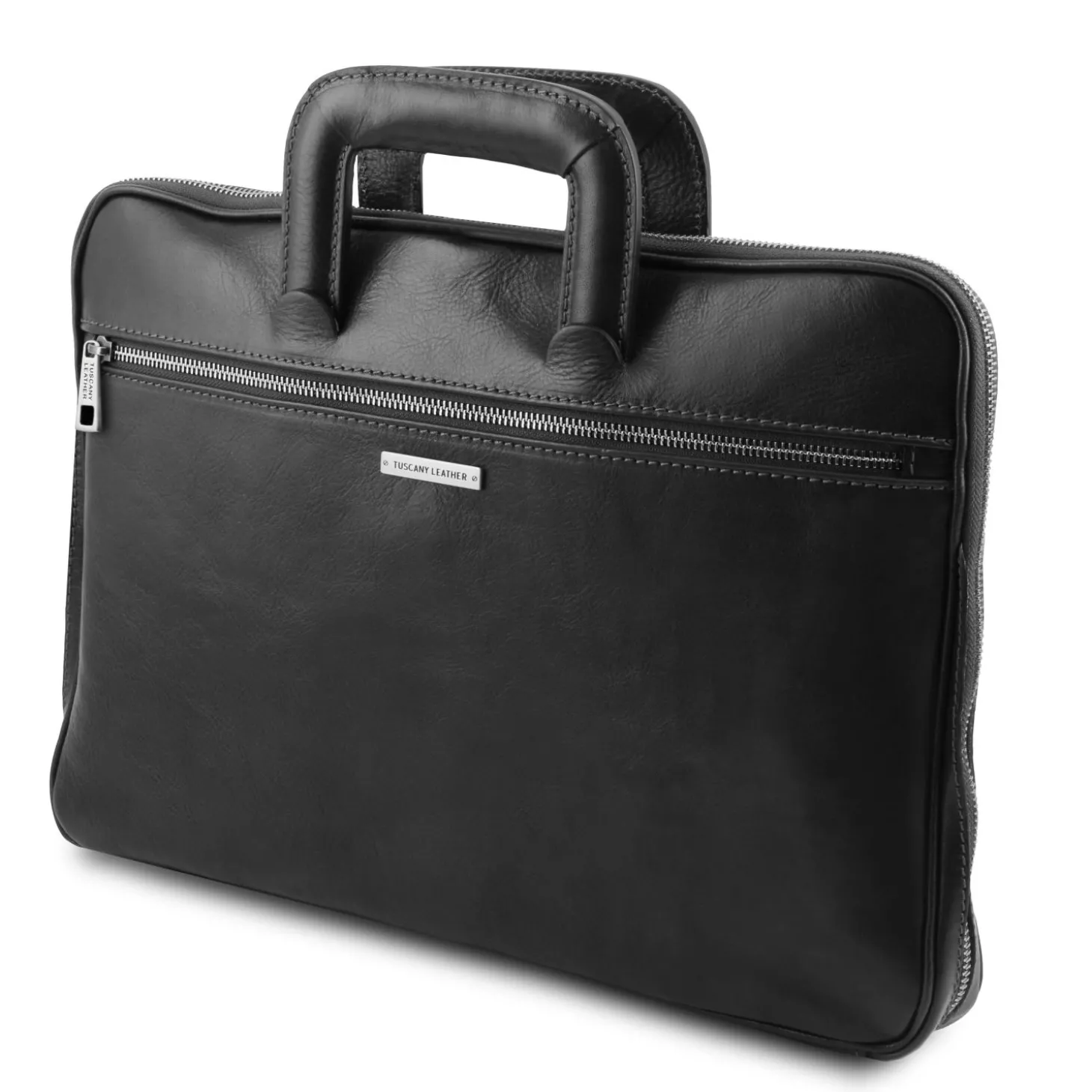 Dokumenten - Tasche aus Leder